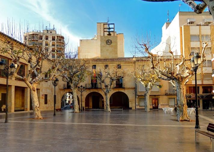 entorno urbano y arquitectura de Aspe